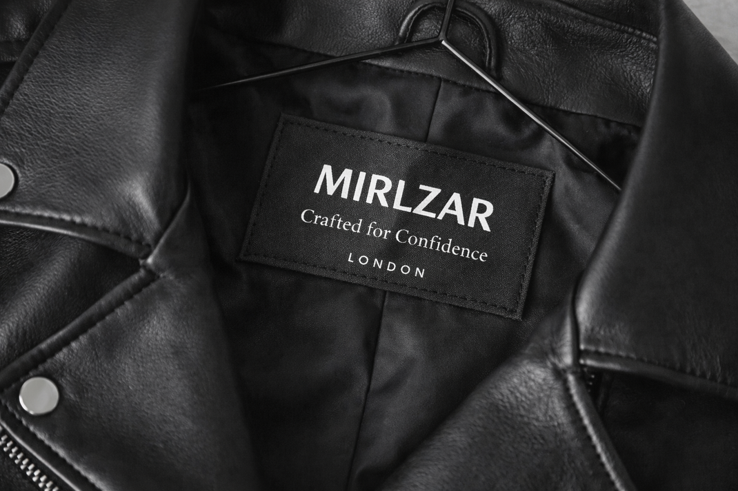 MIRLZAR leather brand details